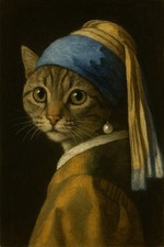 Jan Vermeer Il Gatto Con