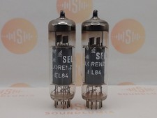 2x SEL Lorenz EL84 6BQ5