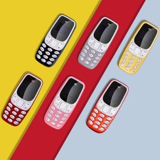 BM10 Mini Cellulare Bluetooth GSM Cambia Voce 0.66 Mobile 2G MP3 Doppia SIM