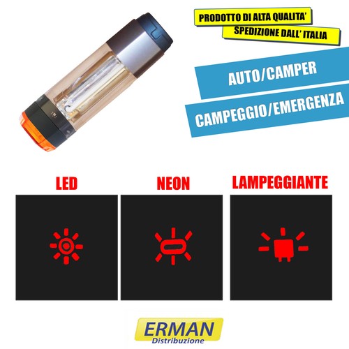 Torcia lampada campeggio auto - campeggio,