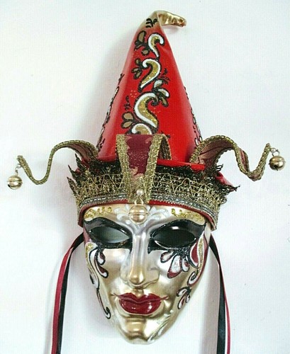 Giullare maschera veneziana - giullare,