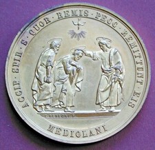 MEDAGLIA GIUBILEO SACERDOTALE REGNO LOMBARDO VENETO 1850 DIOCESI MILANO SEREGNI