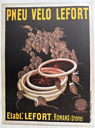 Poster vintage 1973 - poster, pneu