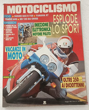 Motociclismo 5 1988 - Suzuki GSX R 750  -Yamaha XT Tenere 600 - Gilera XR 1 125
