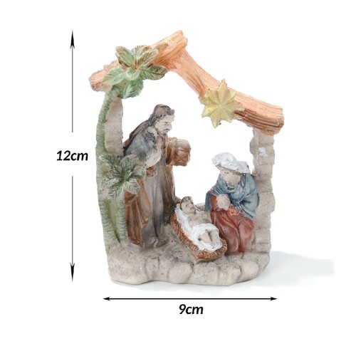 Presepe natività resina - presepe,