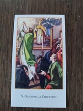 San Giuseppe da Copertino, Holy Card, Paco 321, Preghiera dello Studente 