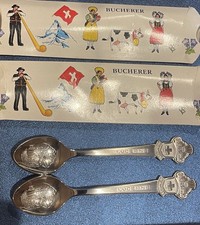 Coppia di cucchiaini souvenir