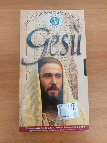 Videocassetta vhs film gesù - videocassetta,