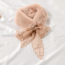 Sciarpa collo peluche