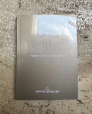 Jaeger-LeCoultre Master Control Geographic Manual Instructions Booklet - SEALED!