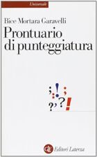 prontuario di punteggiatura