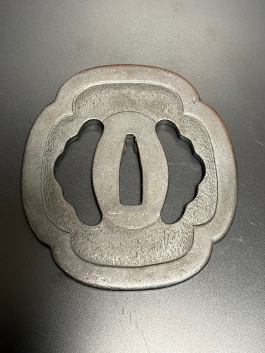 Ferro kasuga tsuba - ferro,