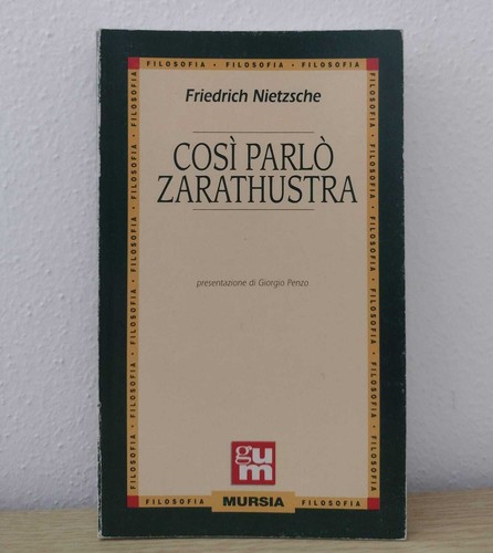 Cosi parlò zarathustra - cosi,