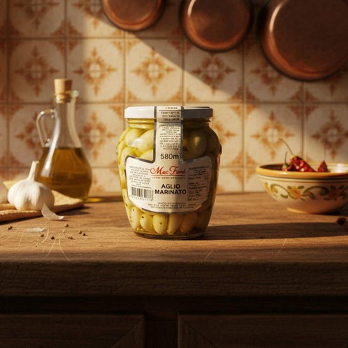 Aglio marinato olio semi - di,