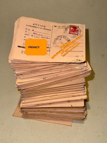 1967 storia postale lotto - postale,