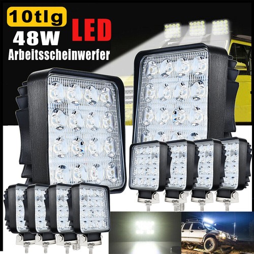 10x faro led lavoro - da,