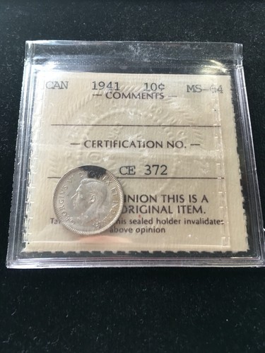 1941 iccs graded canadian - 1941,