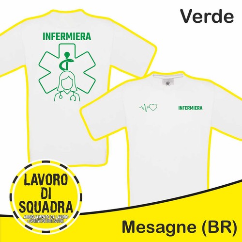 Shirt maglietta infermiere - t-shirt,