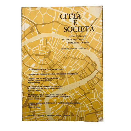 Città società 6 - città, e