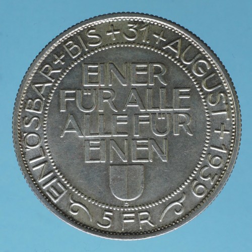 Svizzera franchi 1939 - svizzera,