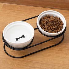 Set di 2 Ciotole per Cani