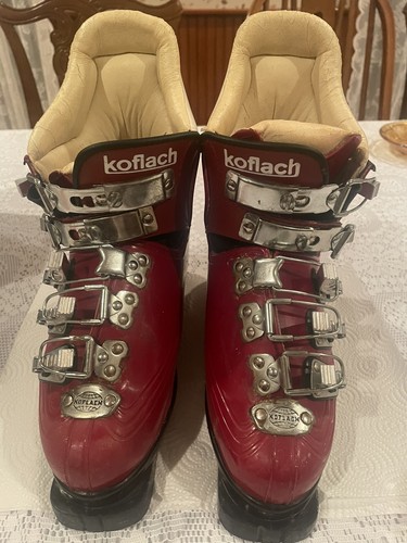 Stivali rossi vintage - , koflach