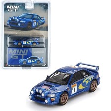 SUBARU Impreza WRC98 - #3 - 1998 - Rally di Montecarlo - MiJo - Mini GT 1:64