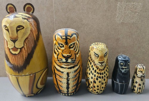 Set bambola vintage leone - bambola, 6,5"