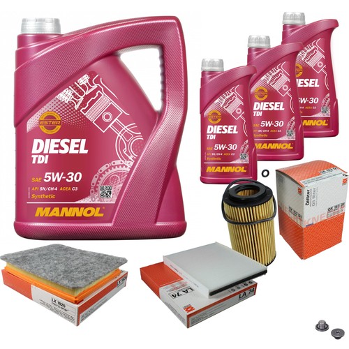 Mahle controllo set mannol - set, 8