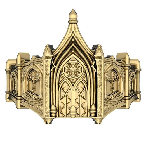 Anello cattedrale gotica - anello,