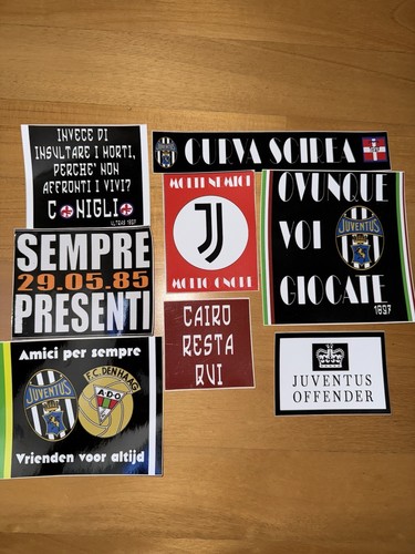 Lotto adesivi ultras juventus - ultras,