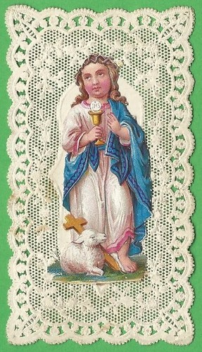 Santino merlettato immagine - merlettato,