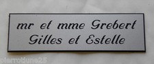 Placca incisa personalizzata - placca,
