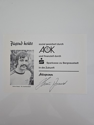 Heiner marca xxl autografo - marca,