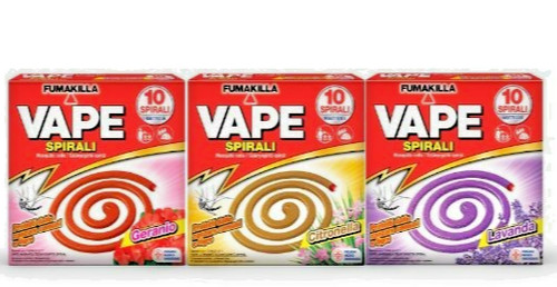 Zampironi spirali vape - zampironi,