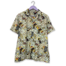 Camicia Vintage multicolore a