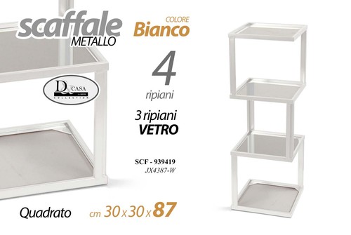 Scaffale moderno metallo