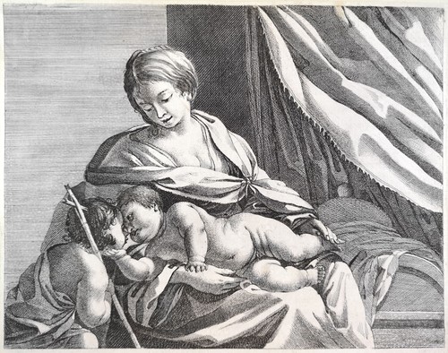 Incisione rame del 1650 - del,