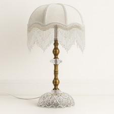 Lampada da tavolo vintage con