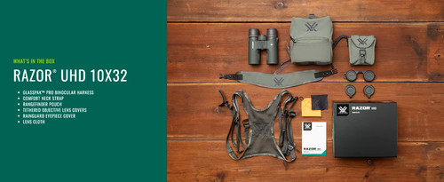 Binocular razor uhd 10x32 - uhd,