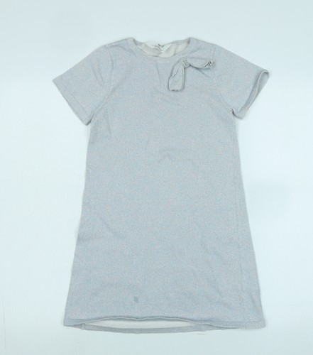 Girls blu cotone a line - girls,