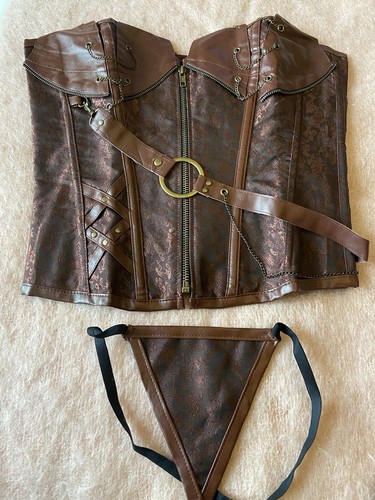 Corsetto steampunk perizoma - steampunk, e