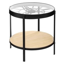 Tavolino con orologio in