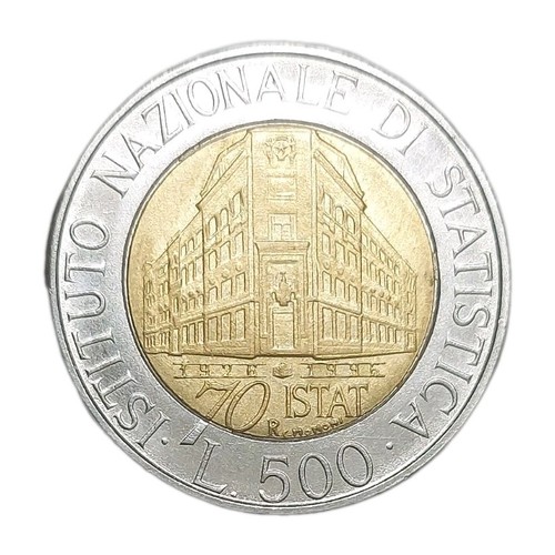 1998 italy 500 lire - 1998, national