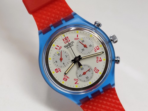 Swatch swiss made chrono jfk - swatch,