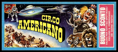 Biglietto circo america buono - america,