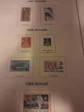 Dal 1967 al 1969 US Air Mail
