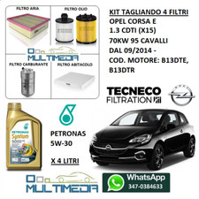 KIT TAGLIANDO 4 FILTRI OLIO