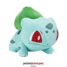 Pokemon Bulbasaur 17 cm Pupazzo Peluche Bambola Anime Manga Gioco Bambino Black