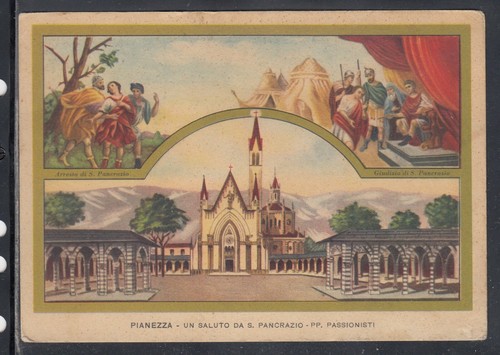 Cartolina pianezza saluto - un,